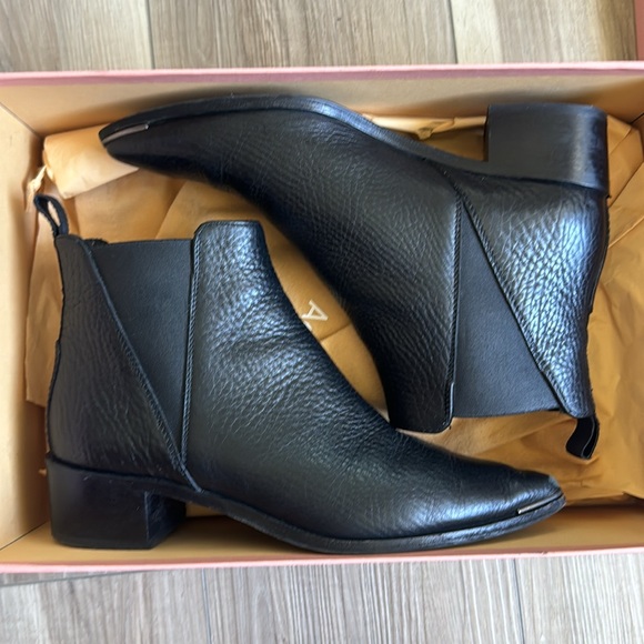 Authentic Acne studios Jensen, grain, leather pointed toe boot - Picture 9 of 12